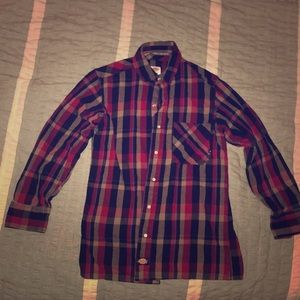 Dickies Snap Button Flannel shirt Men’s M